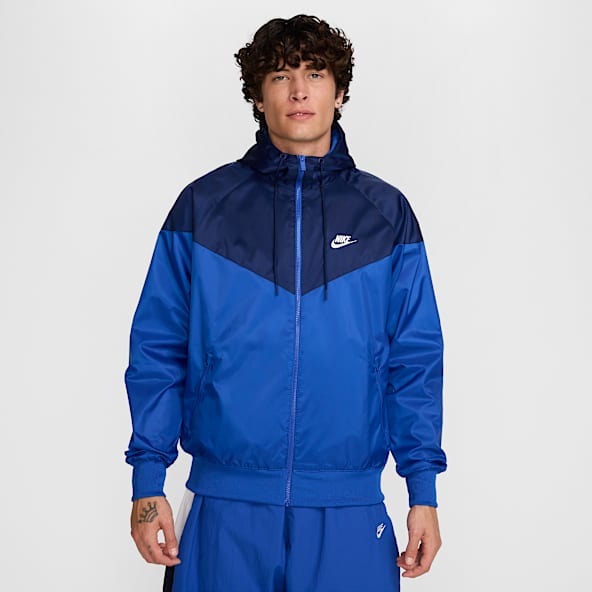 Vintage 80s Nike Windbreaker Jacket Blue Tag Adult Medium | eBay